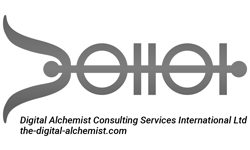 Stylised Digital Alchemist Consulting International logo
