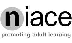 Stylised Niace logo