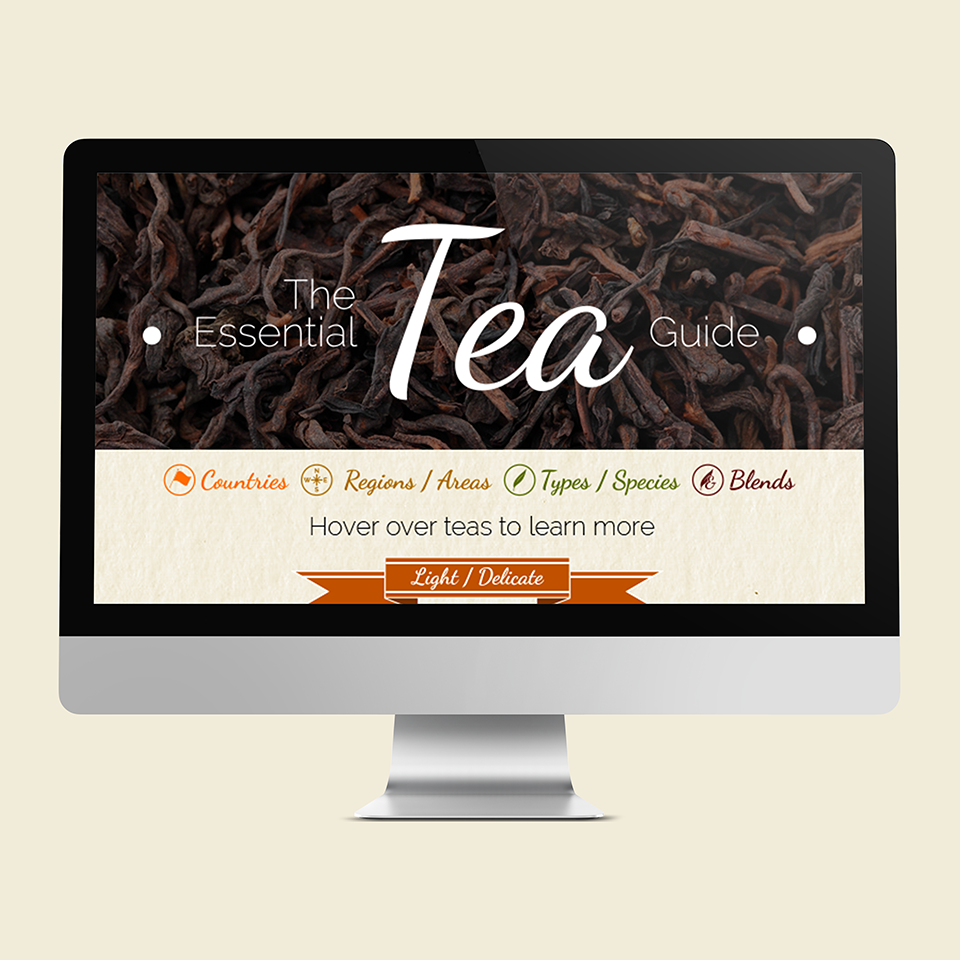 Tea Infographic project link image